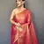 Pink Shining Tissue silk blend Saree 