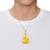 Brass micron gold baba neem karoli pendant