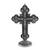 Brass antique silver christian jesus cross crucifix stand home decor