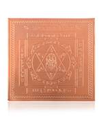 Pure copper jain goddess padmavati purified energised yantra puja item