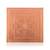Pure copper jain goddess padmavati purified energised yantra puja item