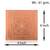 Pure copper jain goddess padmavati purified energised yantra puja item