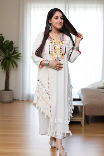Premium Quality New Designer Cord Set Rakhi Special Dress Festival Wear Dress