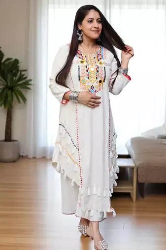 Premium Quality New Designer Cord Set Rakhi Special Dress Festival Wear Dress