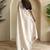 White Tussar silk blend Embroidered Saree