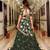 Enchanting Bottle Green Zari Work Art Silk Wedding Wear Lehenga Choli