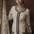 Off white chinon silk embroidered designer plazzo suit