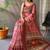 Pink Cotton Digital Printed Saree