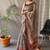 Light Grey Cotton Digital Printed Saree