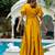 Gold Color Silk Set Dress Party Wear Dress Outdoor Wear Beautiful Dress