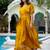 Gold Color Silk Set Dress Party Wear Dress Outdoor Wear Beautiful Dress