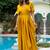 Gold Color Silk Set Dress Party Wear Dress Outdoor Wear Beautiful Dress