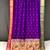 Purple Paithani silk blend Saree