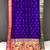 Royal Blue Paithani silk blend Saree