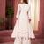 Embroidery Work White Color Kurta Palazzo Suit Set Festival Wear Suit Set