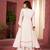 Embroidery Work White Color Kurta Palazzo Suit Set Festival Wear Suit Set