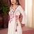 Embroidery Work White Color Kurta Palazzo Suit Set Festival Wear Suit Set
