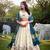 Thread Embroidered Floral Lehenga Choli With Gaji Silk Dupatta Set
