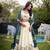 Thread Embroidered Floral Lehenga Choli With Gaji Silk Dupatta Set