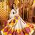 White Vibrant Navratri Lehenga Choli Set