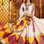 White Vibrant Navratri Lehenga Choli Set