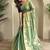 Pista Green Shining Tissue silk blend Saree