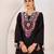 Black Color Heavy Mirror Work Kurta With Palazzo Party Wear palazzo Set Festival Wear