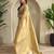 Golden Shining Tissue silk blend Saree