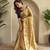 Golden Shining Tissue silk blend Saree