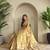 Golden Shining Tissue silk blend Saree