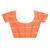 orange Jamdani silk blend Organza Saree With Blouse Piece