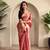 Onion Pink Shining Tissue silk blend Saree