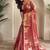 Onion Pink Shining Tissue silk blend Saree