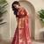 Onion Pink Shining Tissue silk blend Saree
