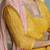 Yellow sequins embroidery chinnon silk palazo with dupatta free size stitch