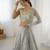 Grey Georgette Sequins Dori Work Lehenga Choli