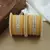 Pearl & diamond bangle set