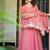 Floral Pink Sharara Suit Set With Dupatta Ethnic Wear Suit Set Festival Wear Dress