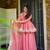 Floral Pink Sharara Suit Set With Dupatta Ethnic Wear Suit Set Festival Wear Dress