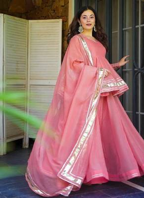 Floral Pink Sharara Suit Set With Dupatta Ethnic Wear Suit Set Festival Wear Dress 5