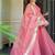 Floral Pink Sharara Suit Set With Dupatta Ethnic Wear Suit Set Festival Wear Dress