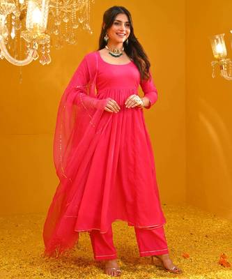 Stylish Cotton Suit Set With Dupatta Ethnic Wear Festival Wear Dress 3