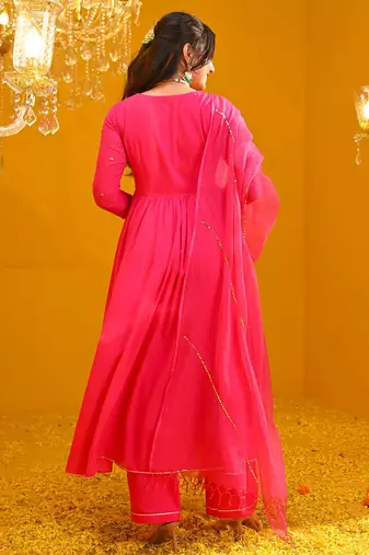 Stylish Cotton Suit Set With Dupatta Ethnic Wear Festival Wear Dress