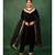 Black Velvet Gotta Work Kurta and Pant with Dupatta Wedding Wear Suit Set Designer Suit Set