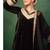 Black Velvet Gotta Work Kurta and Pant with Dupatta Wedding Wear Suit Set Designer Suit Set