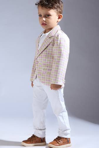 Multicolor printed satin jacket