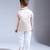 Multicolor printed satin jacket