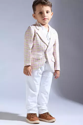 Multicolor printed satin jacket