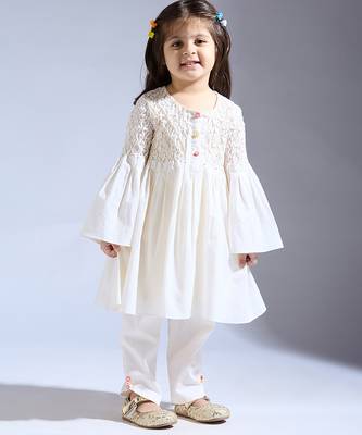 White plain silk co ord set 1