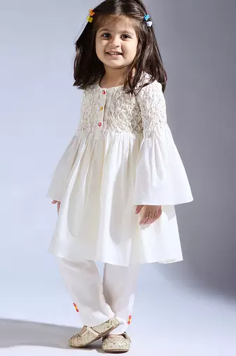 White plain silk co ord set